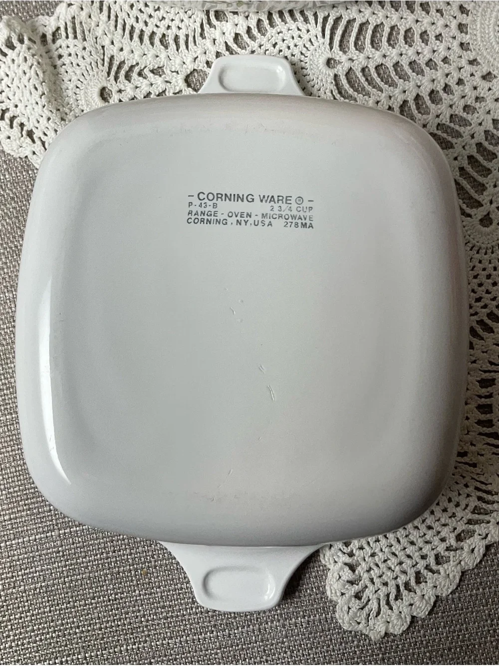 Vintage Corning Ware Spice O’Life P-43-B Petite Pans + Pilgrim Salt & Pepper Set